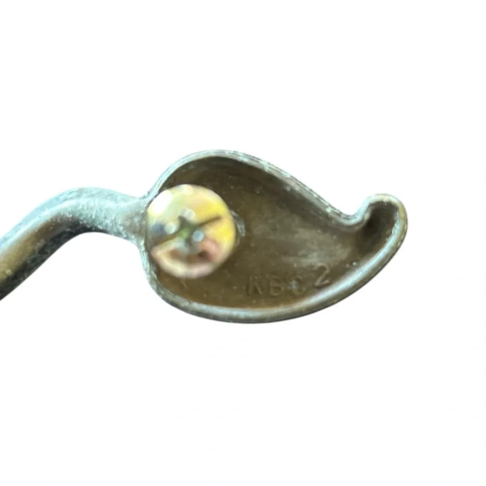 Set of 6 KBC1 Keeler Brass Company Scroll Leaf Vine Drawer Pulls 45966 6”